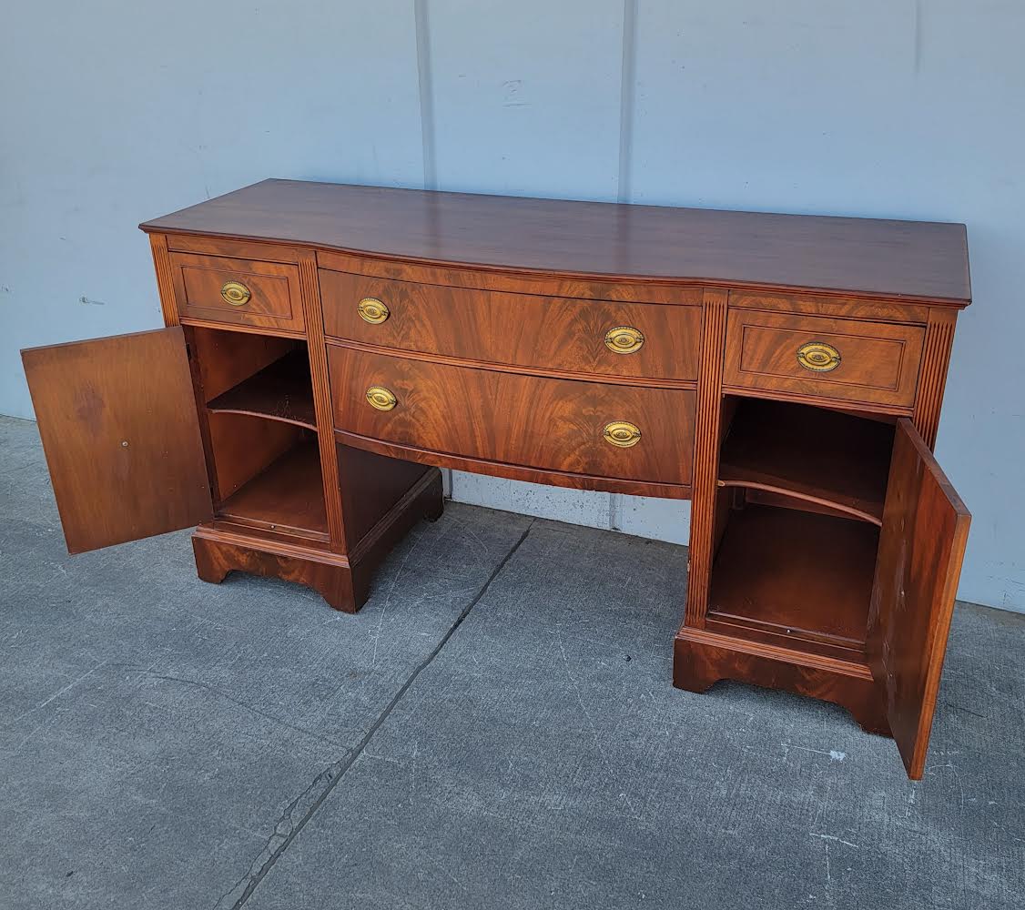 Bowfront sideboard antique/ vintage