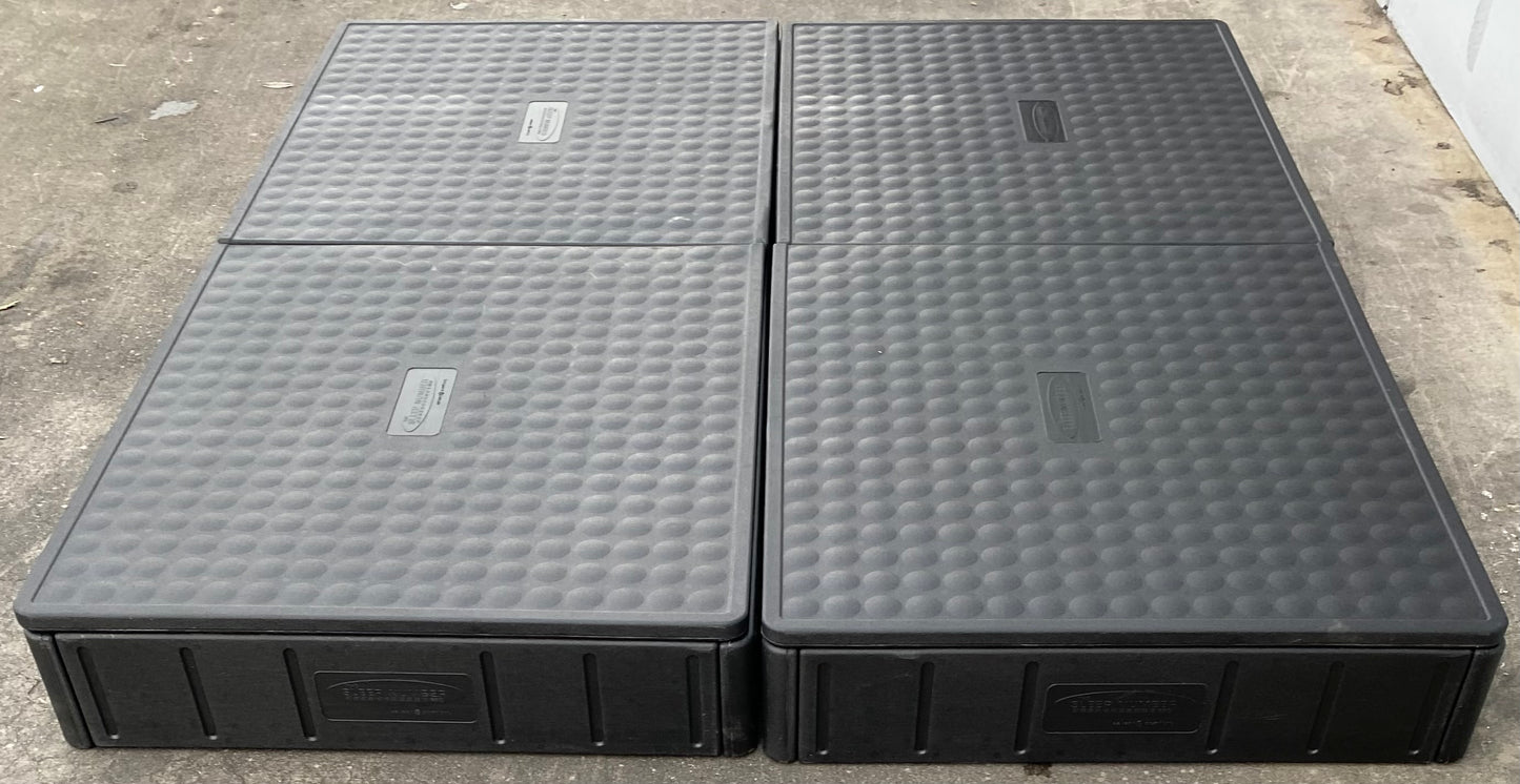 the sleep number bed platform black cal king size