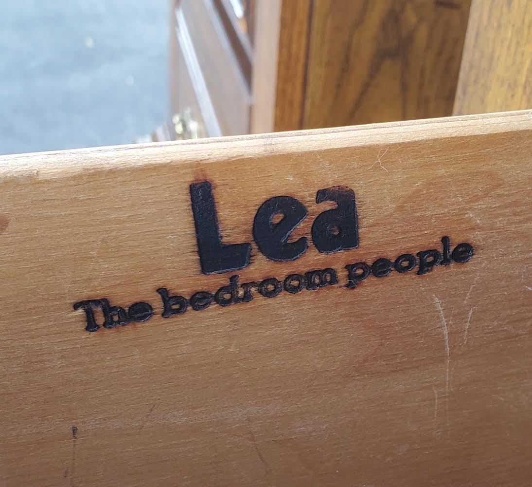 Lea nightstands/end/side tables (2)