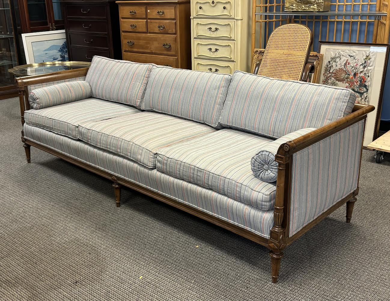 Vintage Lineage Hollywood Style Sofa