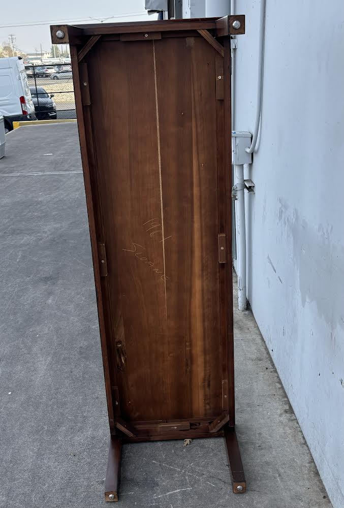 Mid Century Style Long Coffee Table Walnut