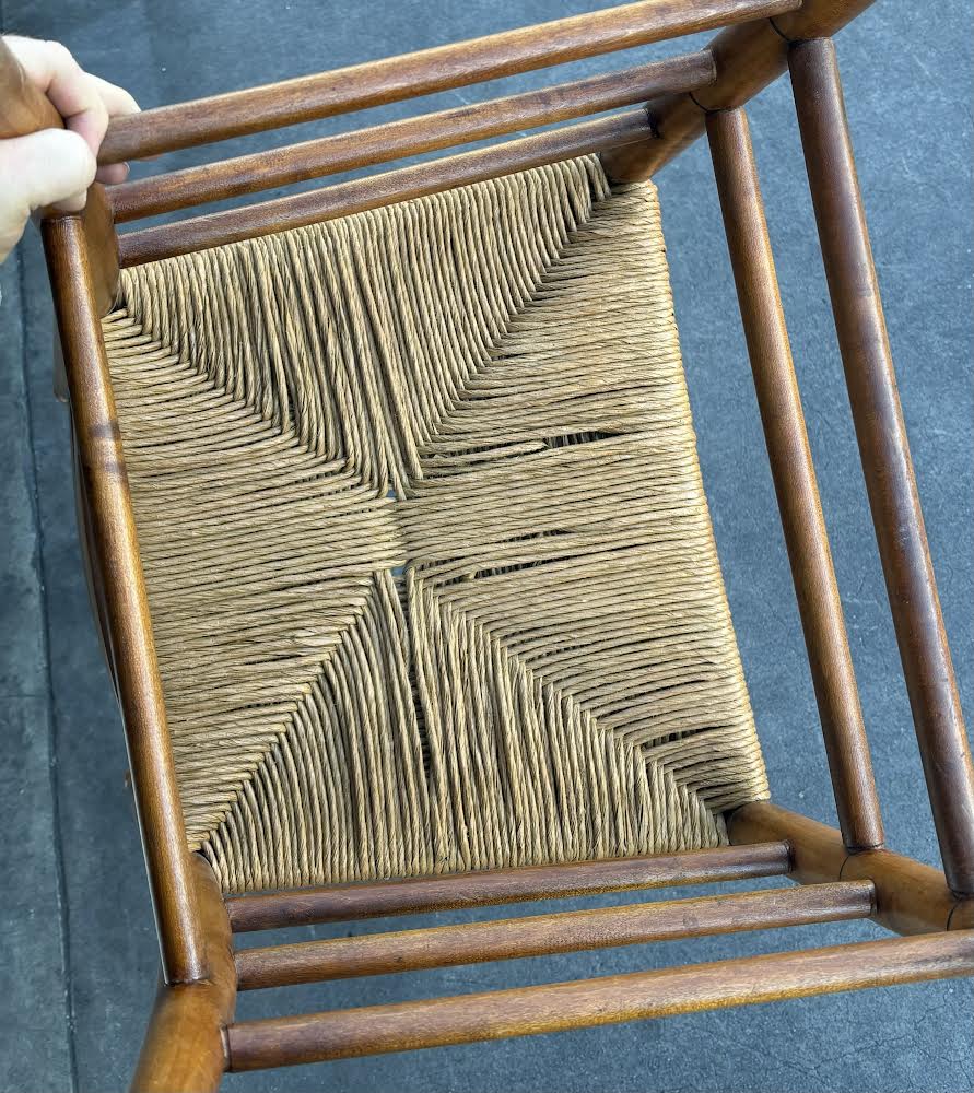 Ladder Back Antique Tall Chair
