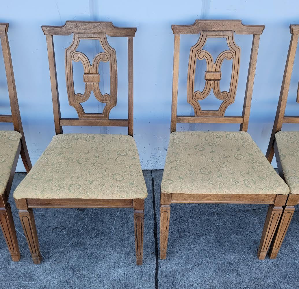 dining chairs (6) (1 armchair) antique/ vintage