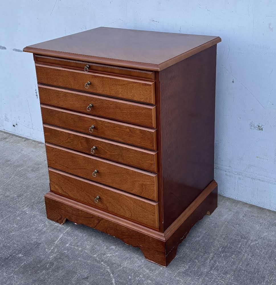 Chest of drawers end/side table jewelry armoire