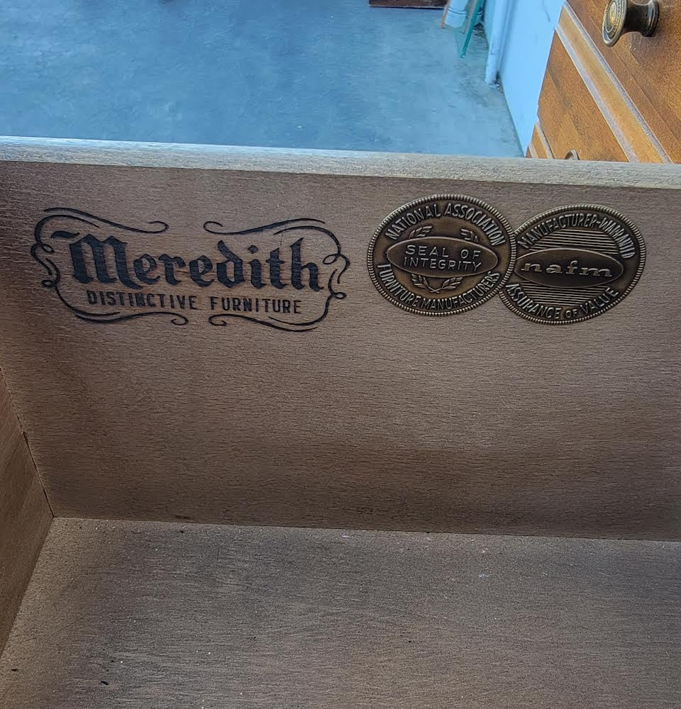 Meredith highboy dresser/chest of drawers