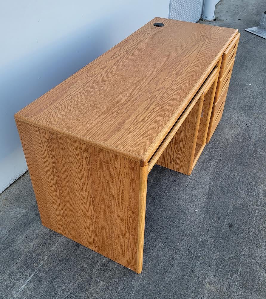 office/ computer desk light wood