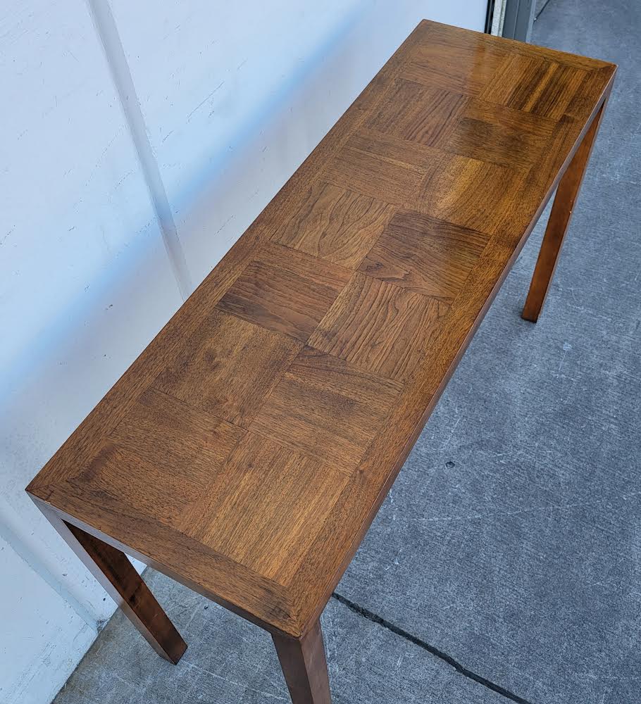 Dark wood console/ sofa table lane