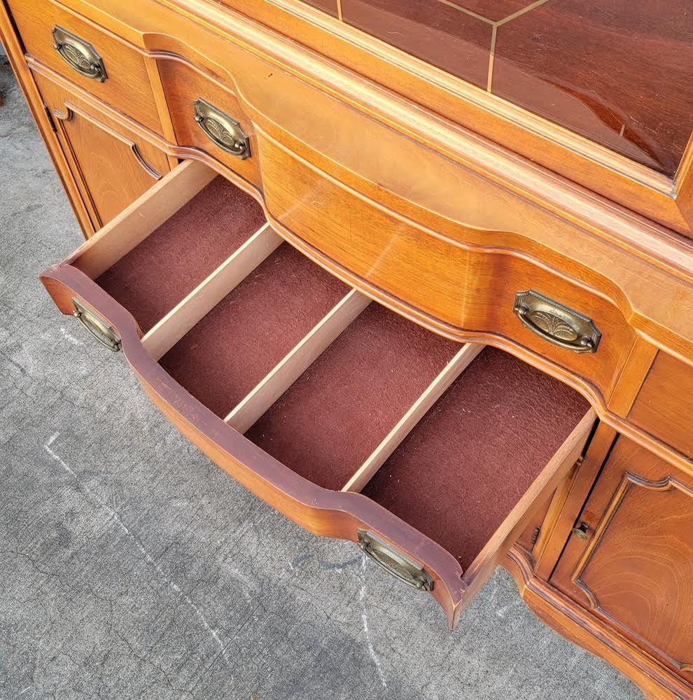 China display cabinet hutch antique/ vintage