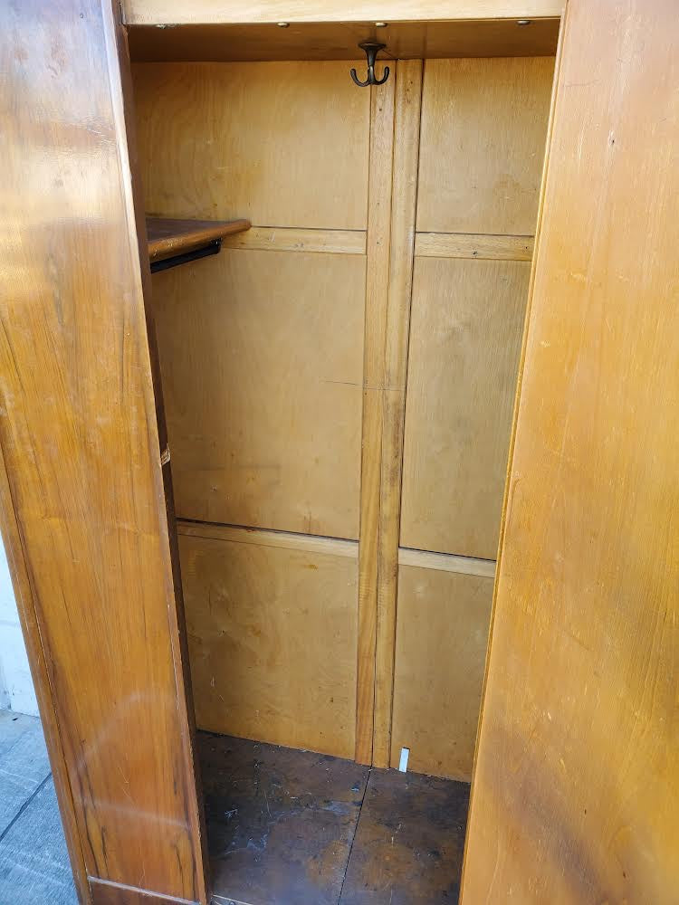 art deco style antique/vintage armoire/wardrobe
