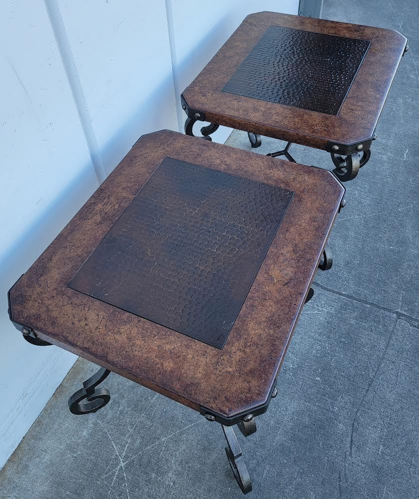 End/side tables (2) Bernhardt la Paz style