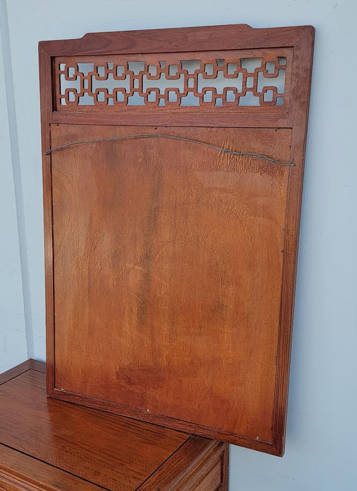 Antique vanity dressing table with chair
