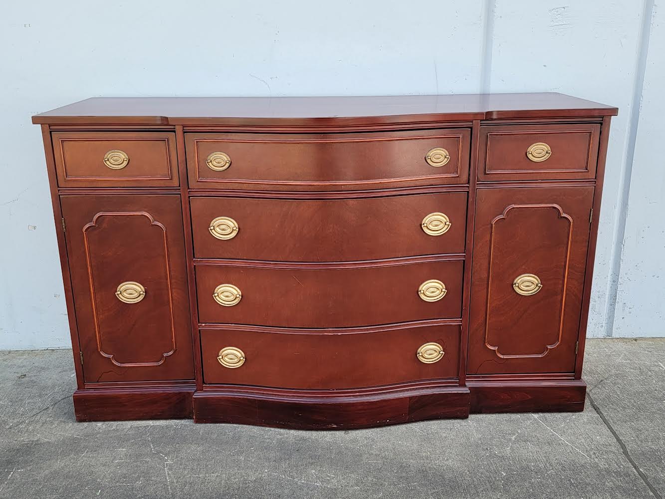 Mount Airy mahogany dresser/ sideboard/ buffet