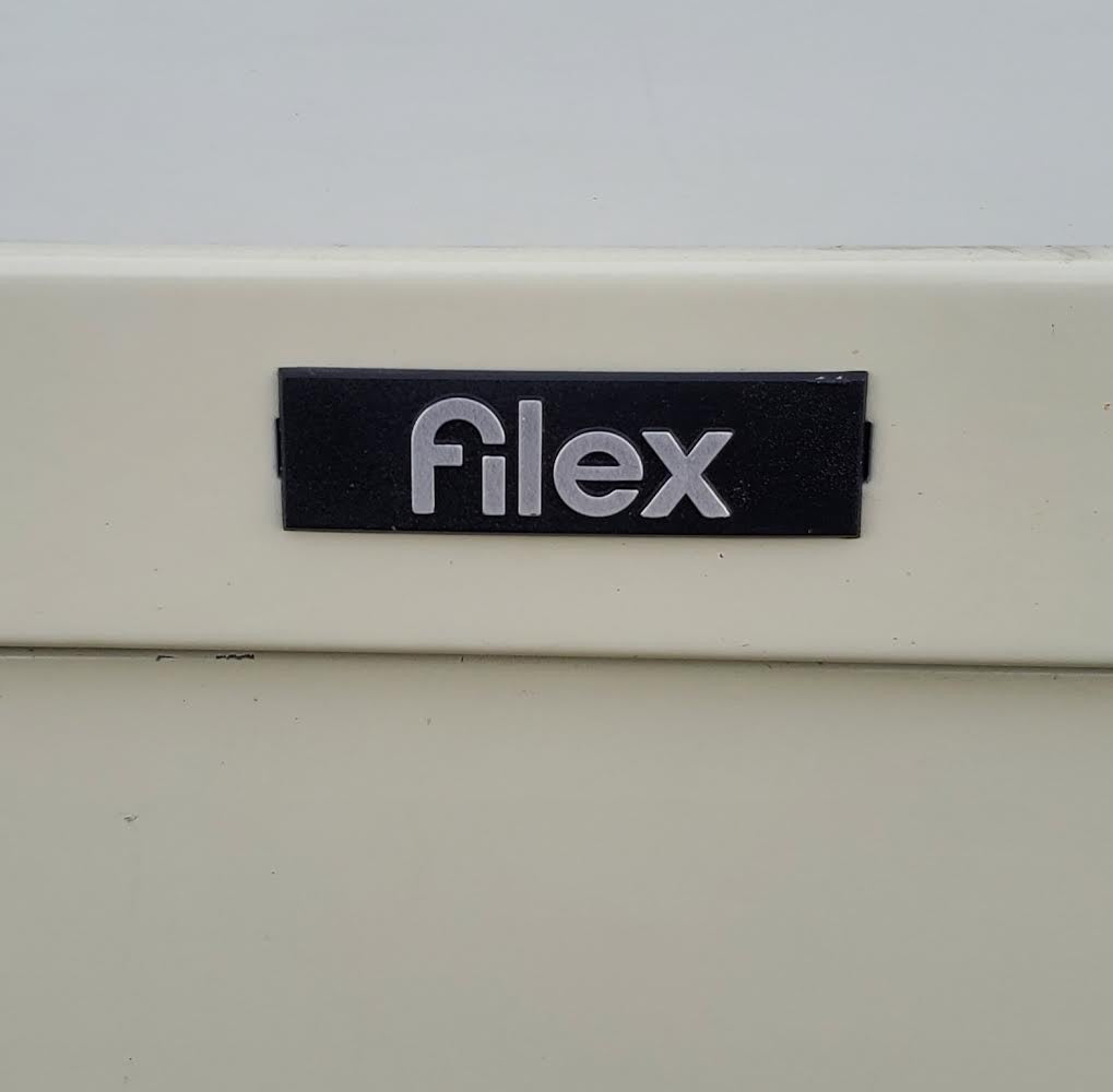 filex tan vertical file cabinet