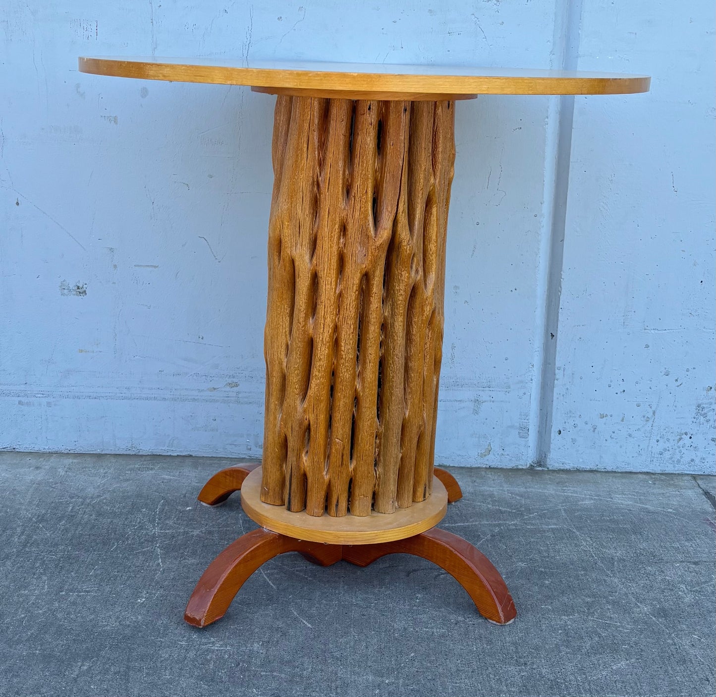 Small Area Table Round Wood