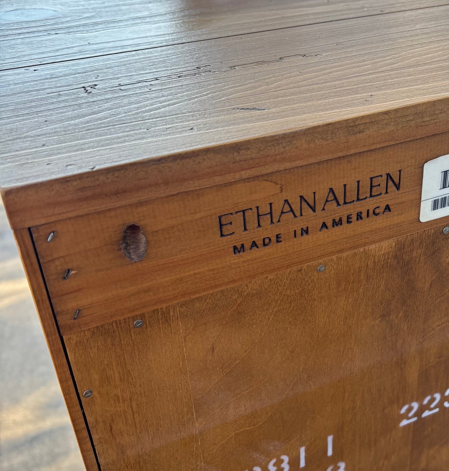 Ethan Allen 2 bookcases/ bookshelves