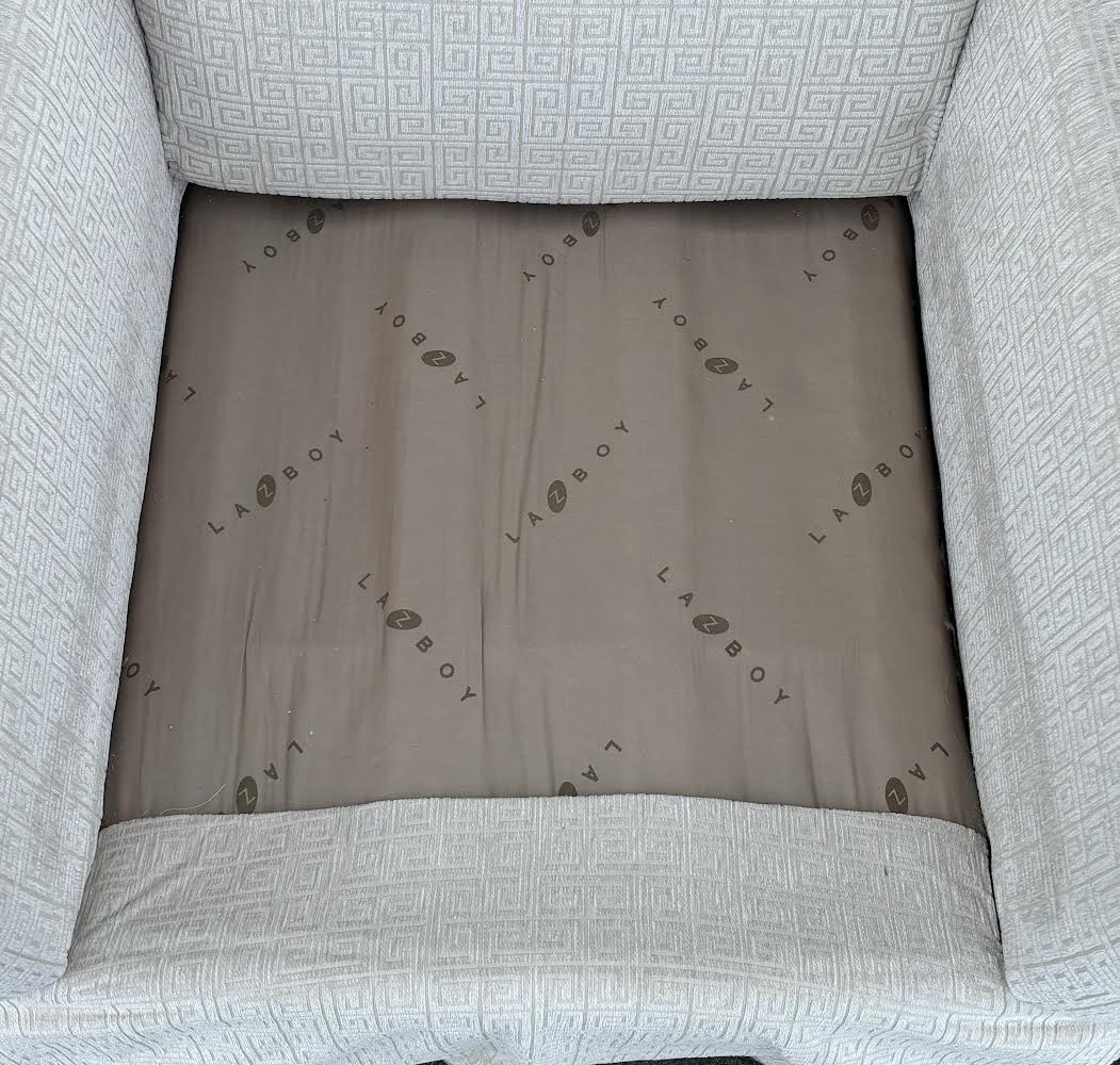 Matching Lazboy Swivel Upholstered Accent Chairs