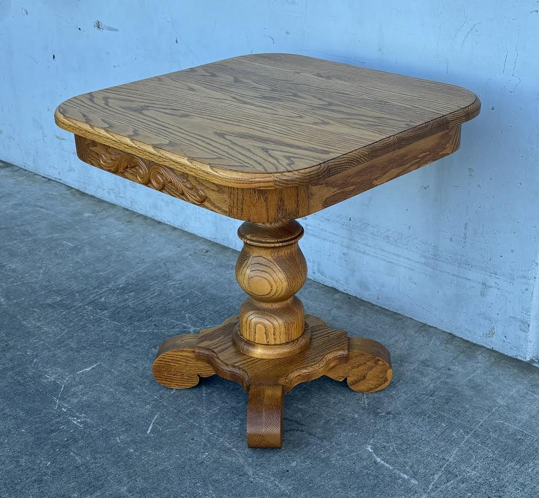 Heirloom USA made End Table Small Table
