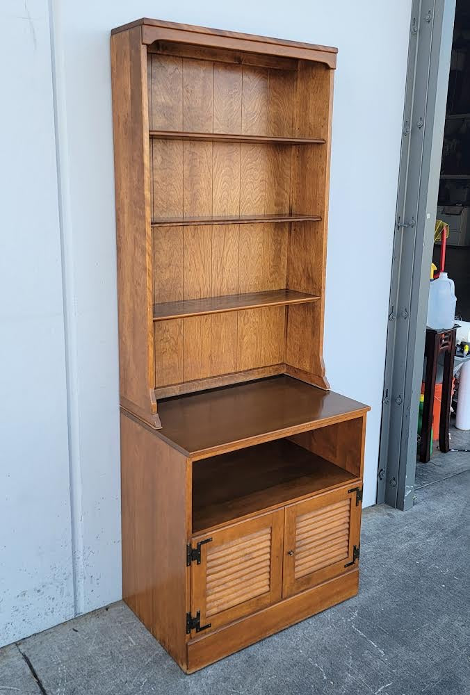 Ethan Allen bookcase dining room hutch