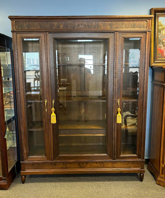 Large Mahogany Display Cabinet