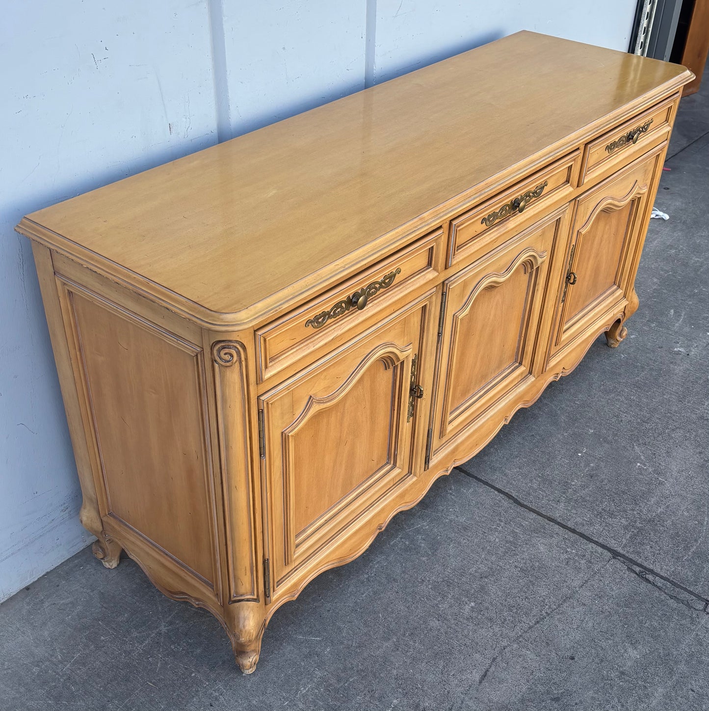 Metz made furniture Light wood sideboard/ buffet credenza dresser