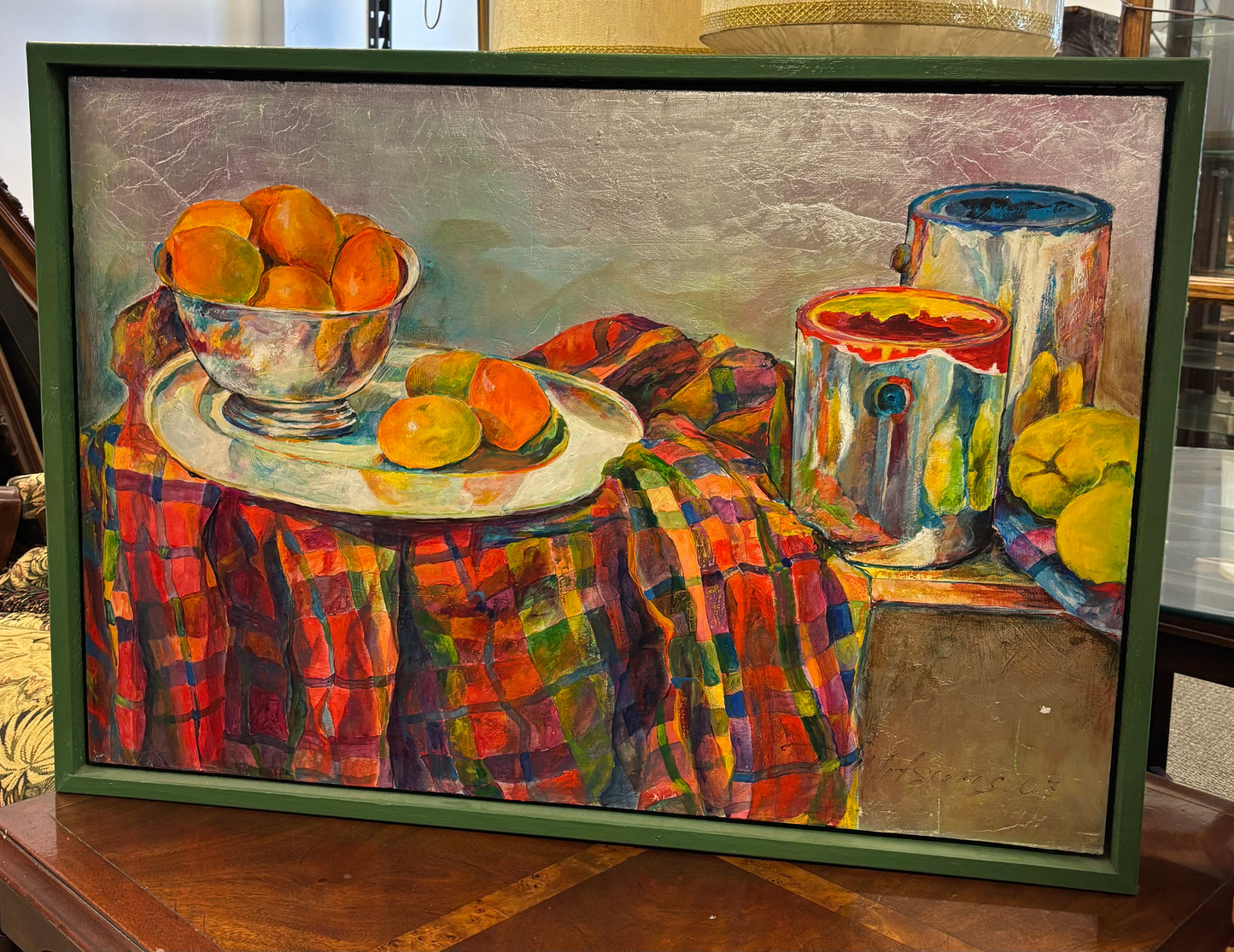 Signed Oil Painting “Fruit” Art