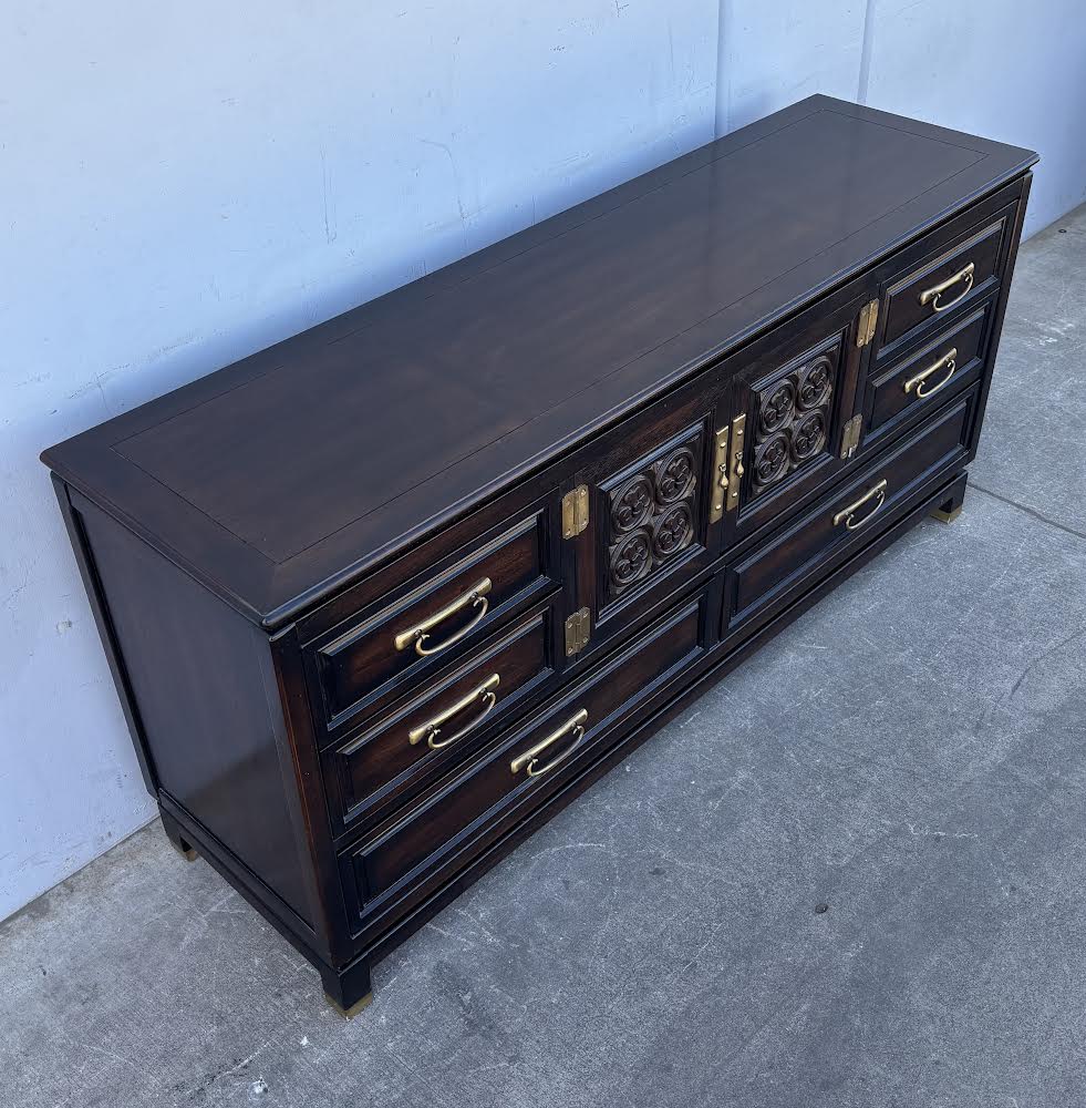 American of Martinsville sideboard/ credenza/Dresser Dark Large
