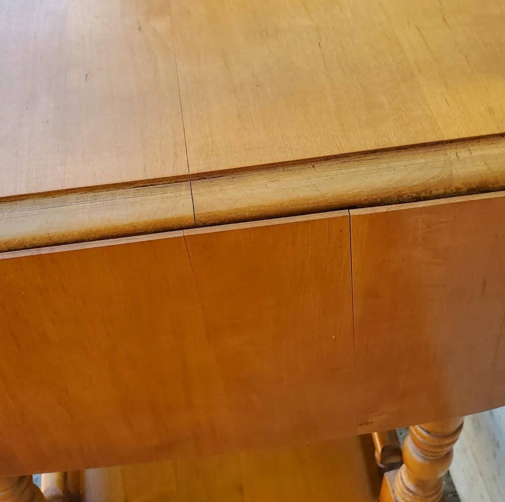 Kitchen buffet/server on wheels light wood