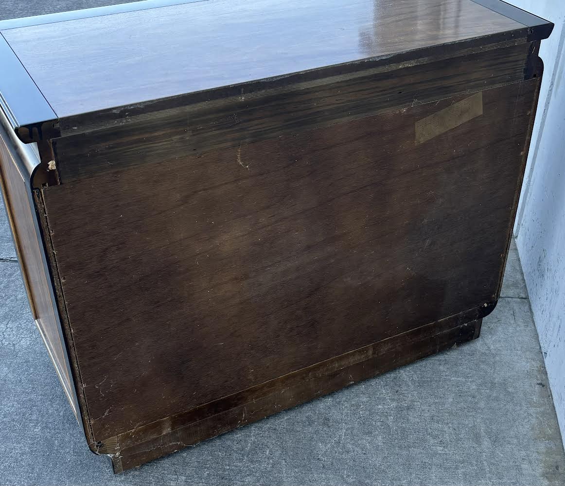 Vintage Chinoiserie Serving Table/Buffet/ cabinet- Lacquered
