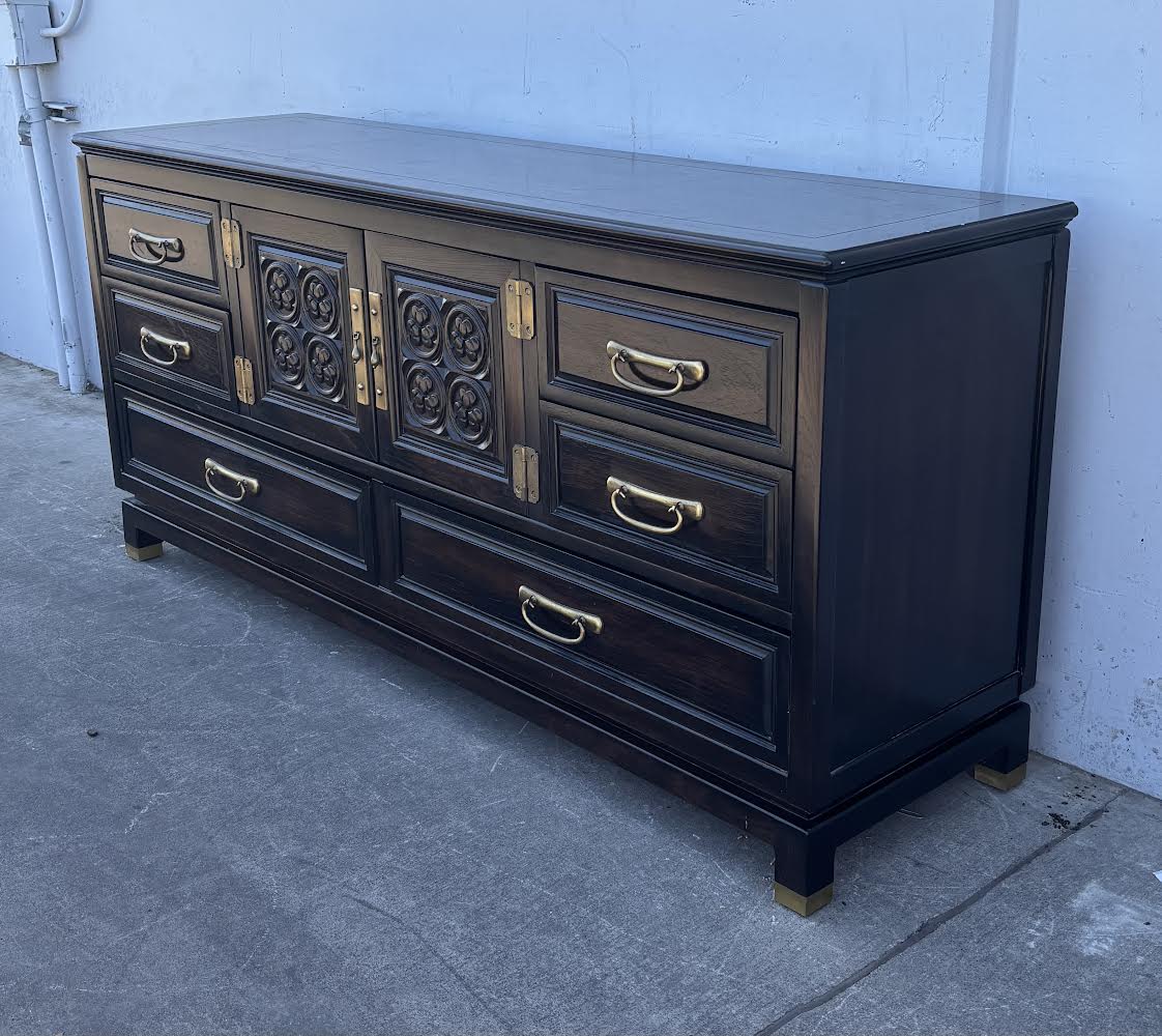 American of Martinsville sideboard/ credenza/Dresser Dark Large