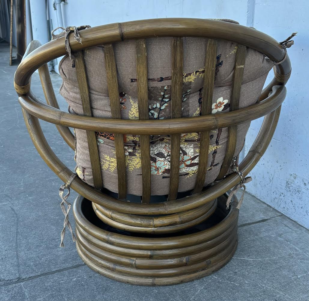 Boho Vintage Egg Lounge Chair