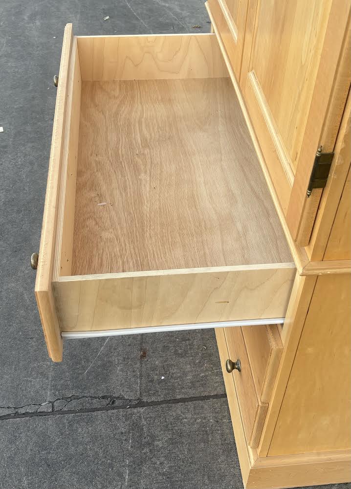 Light Wood Armoire