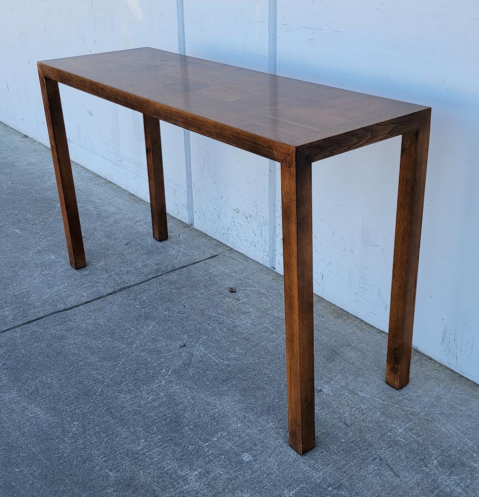 Dark wood console/ sofa table lane