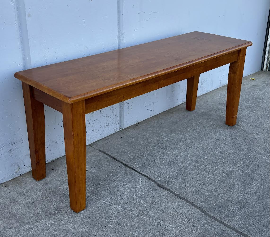 Long Wood Console Table