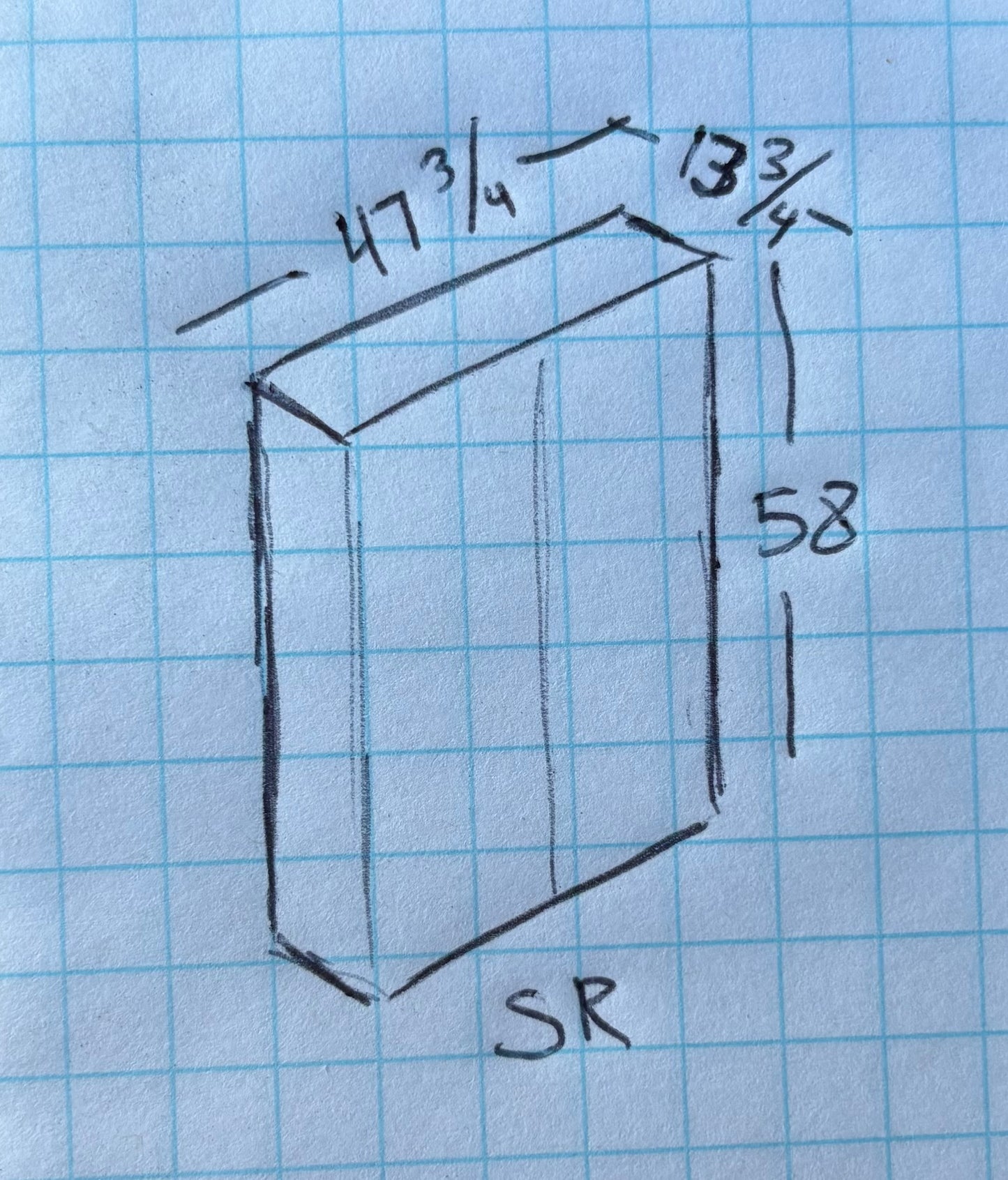 Display cabinet bookcase/shelf