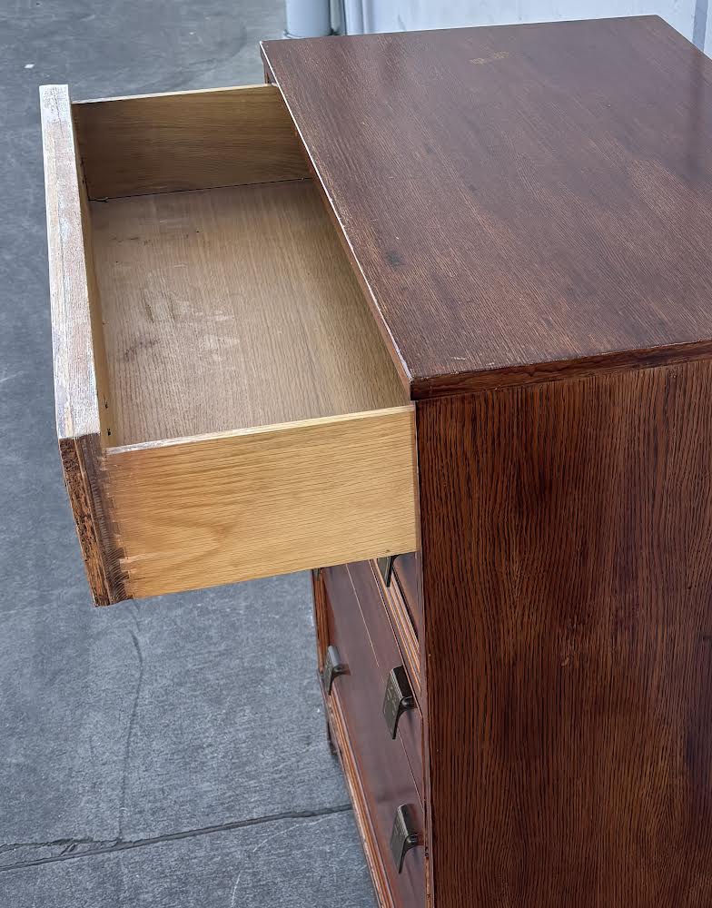 Five-Drawer Chests Mahogany Dresser