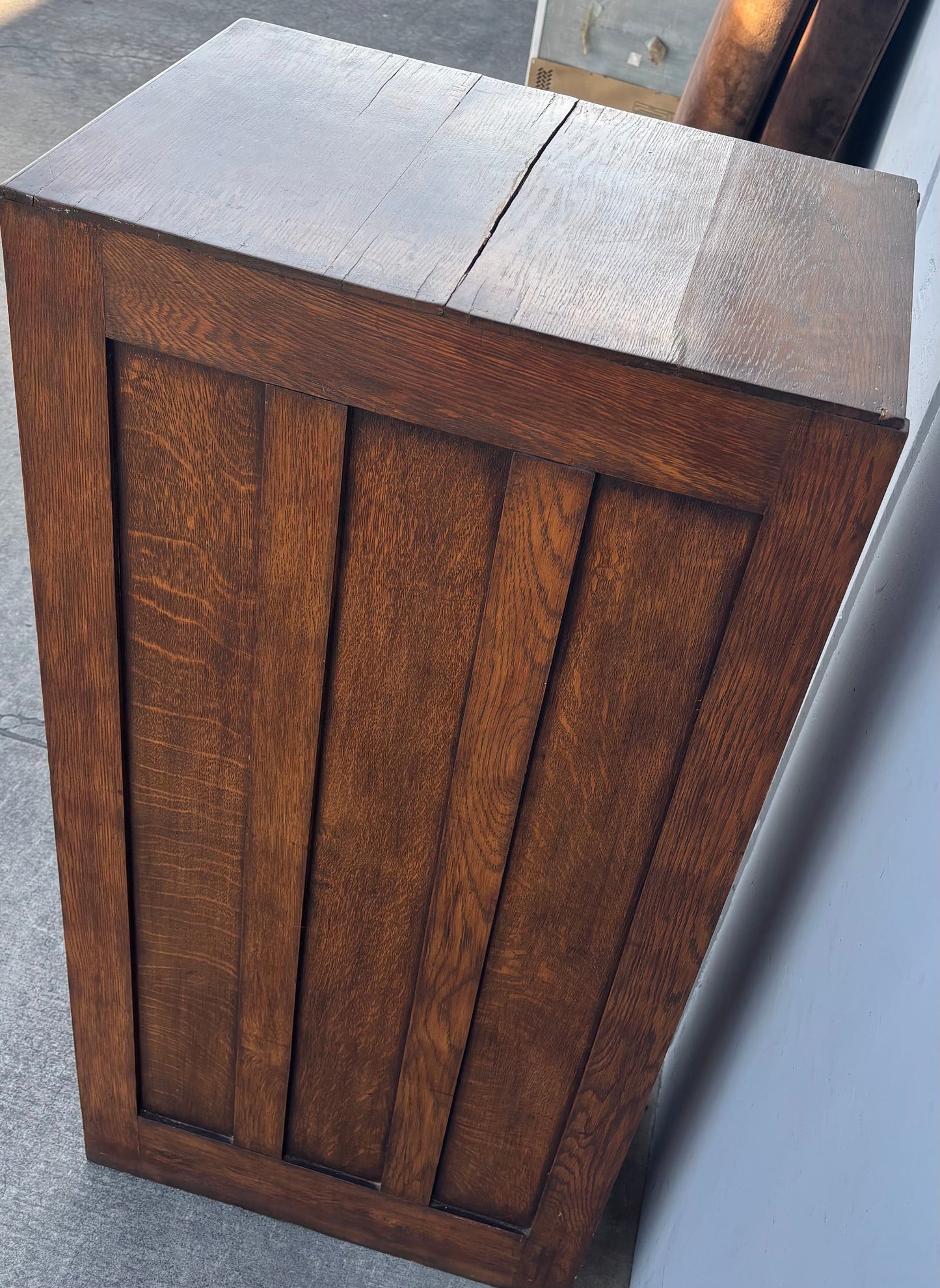 Wood file cabinet 4 drawer