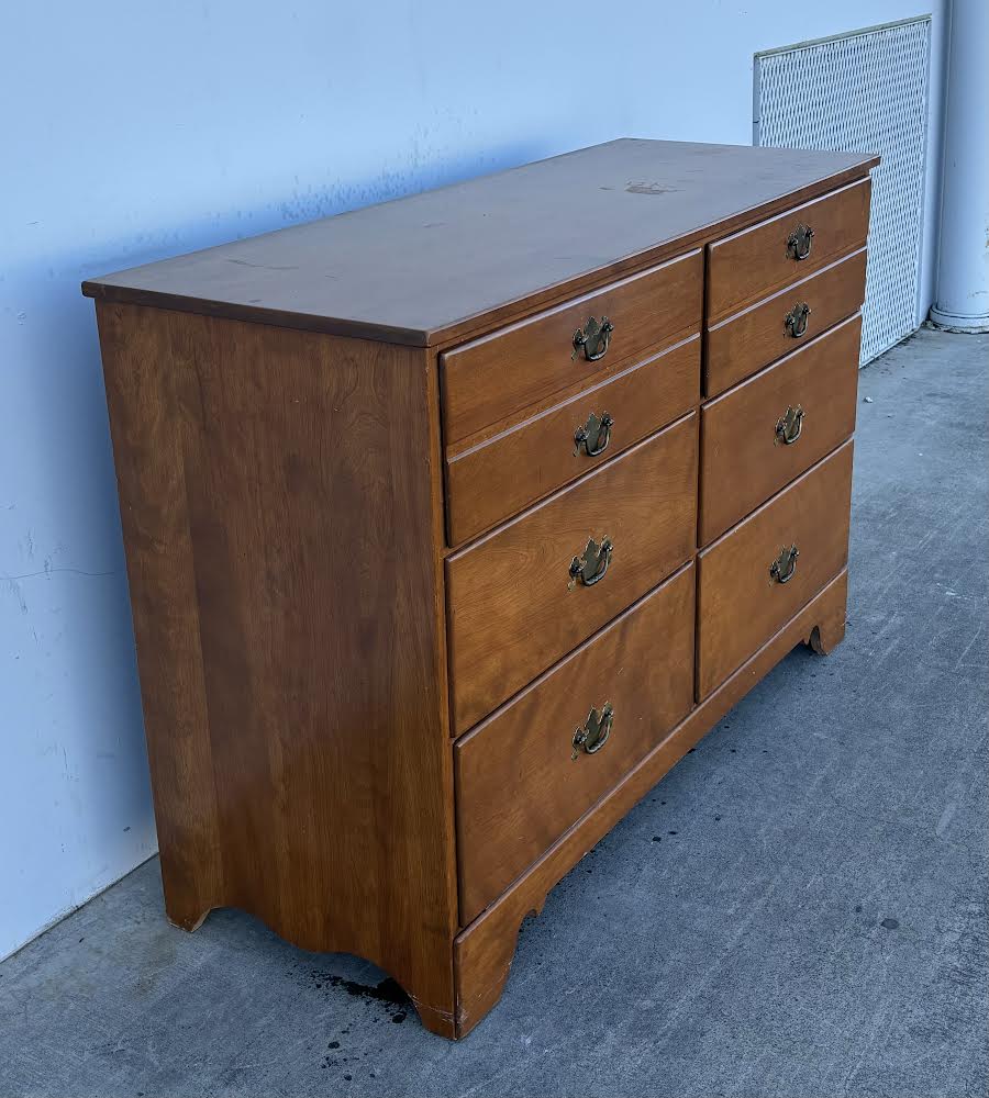 Baumritter Ethan Allen Heirloom American Maple Dresser Chest of Drawer