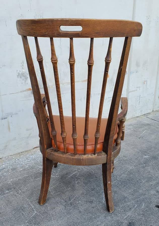 Dining armchair spindle back antique/vintage