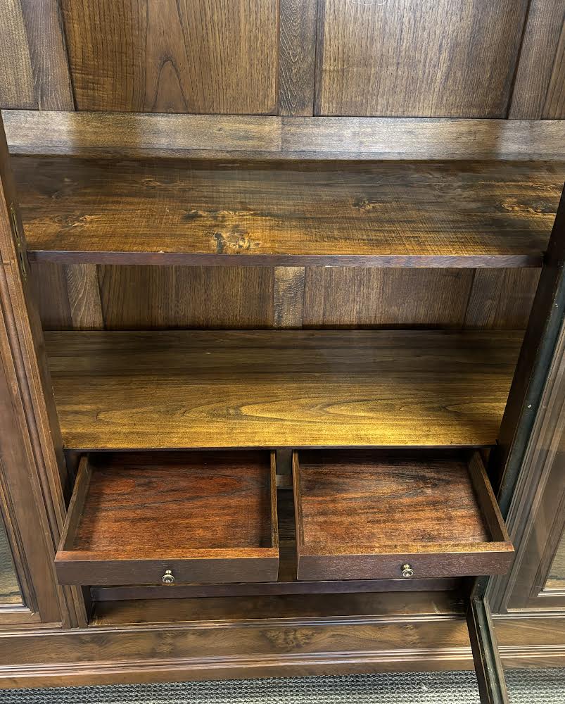 Large Mahogany Display Cabinet