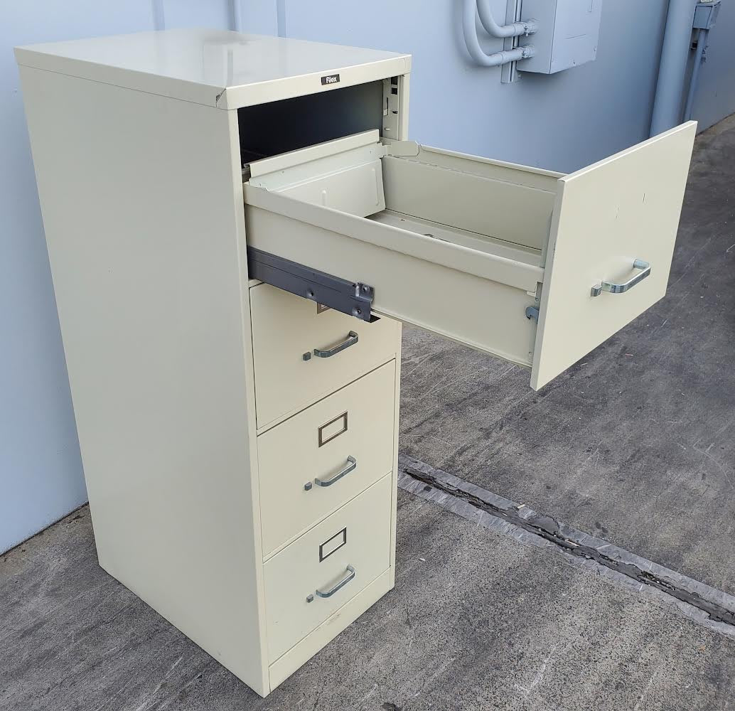 filex tan vertical file cabinet