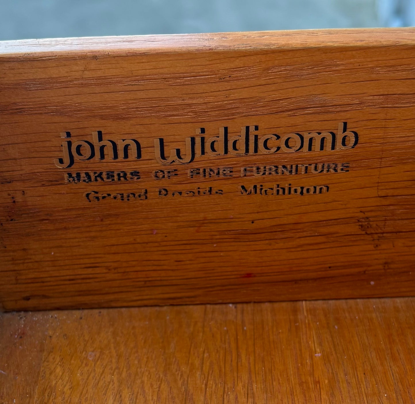 John widdicomb server buffet cabinet