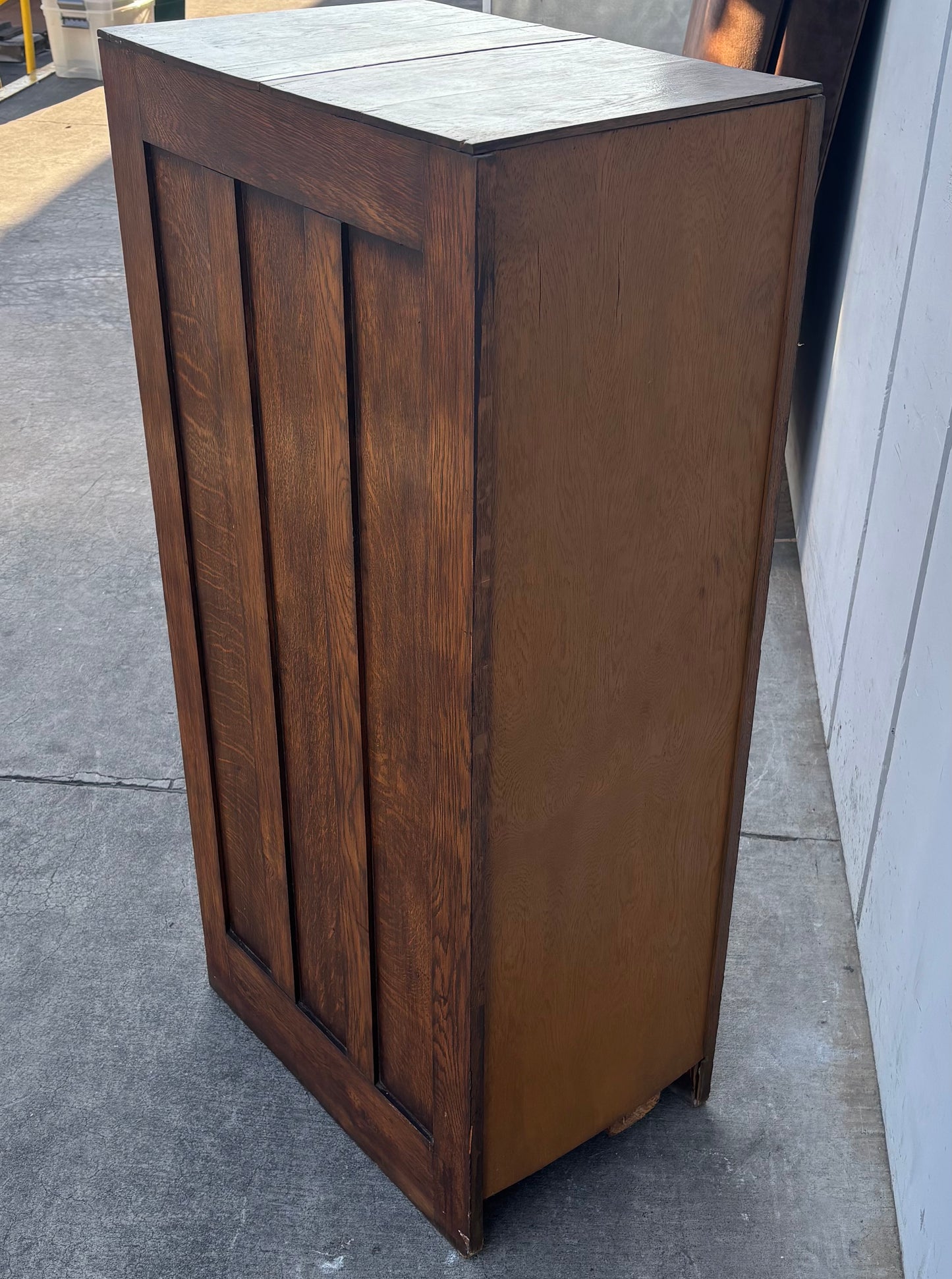 Wood file cabinet 4 drawer