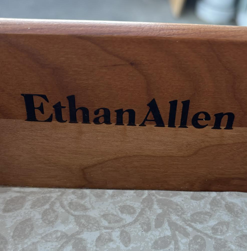 Ethan Allen Nightstand Bachelors Chest
