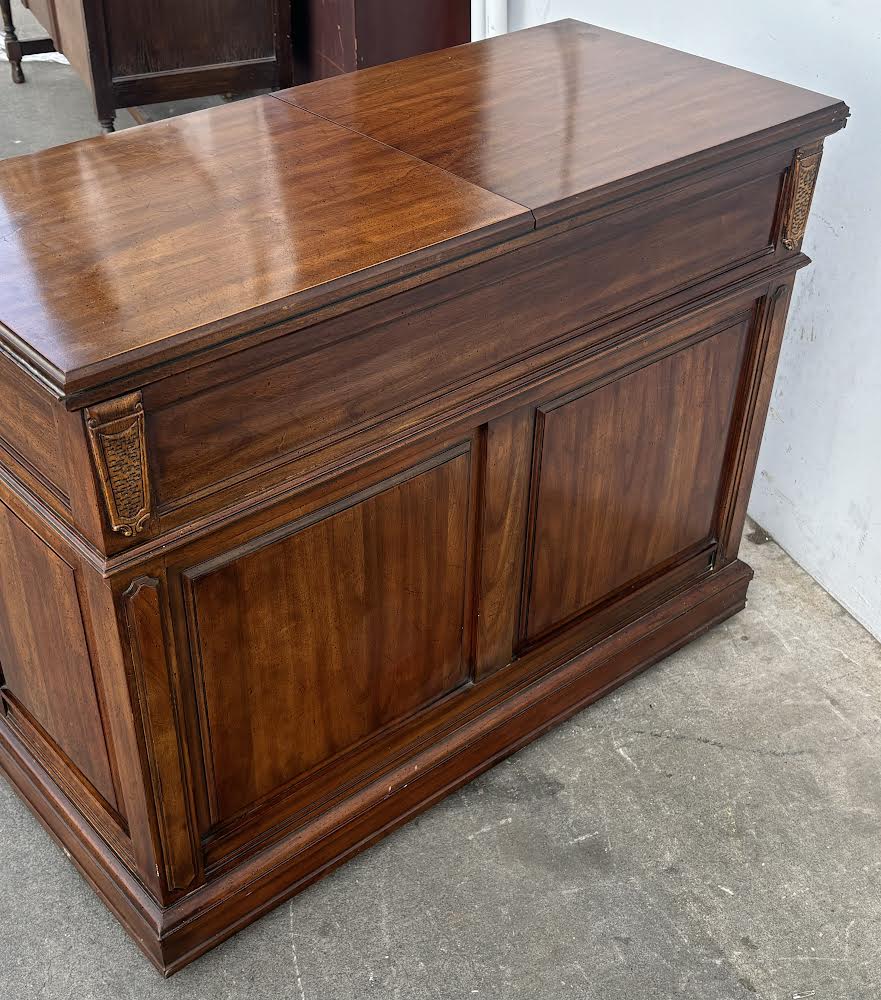 Antique Davis Cabinet Company Mahogany Server