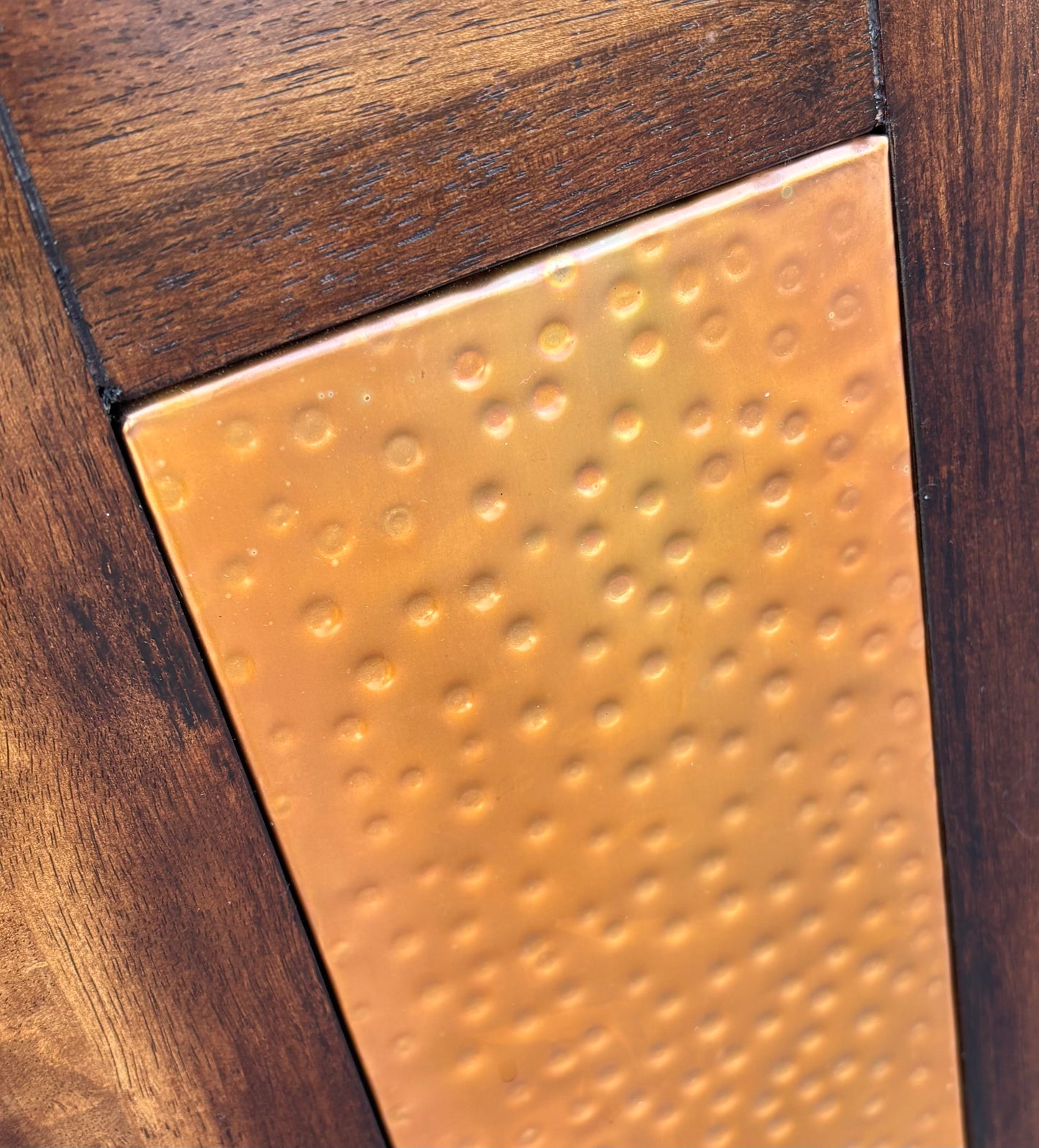 Dark wood buffet/ server cabinet