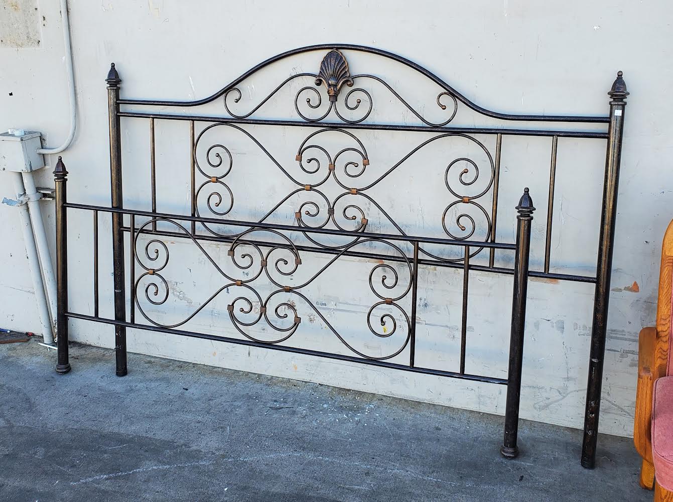 King size headboard and footboard