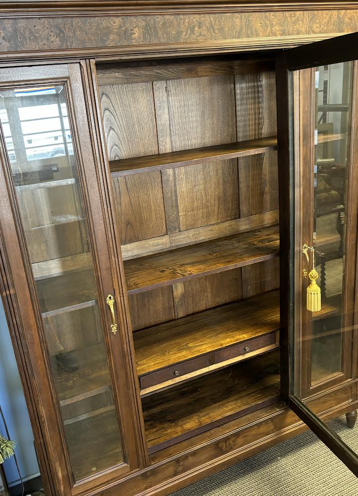 Large Mahogany Display Cabinet
