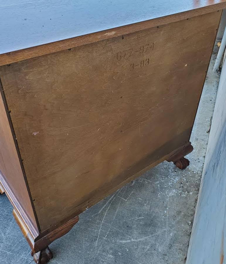 Block front dresser chest antique/vintage