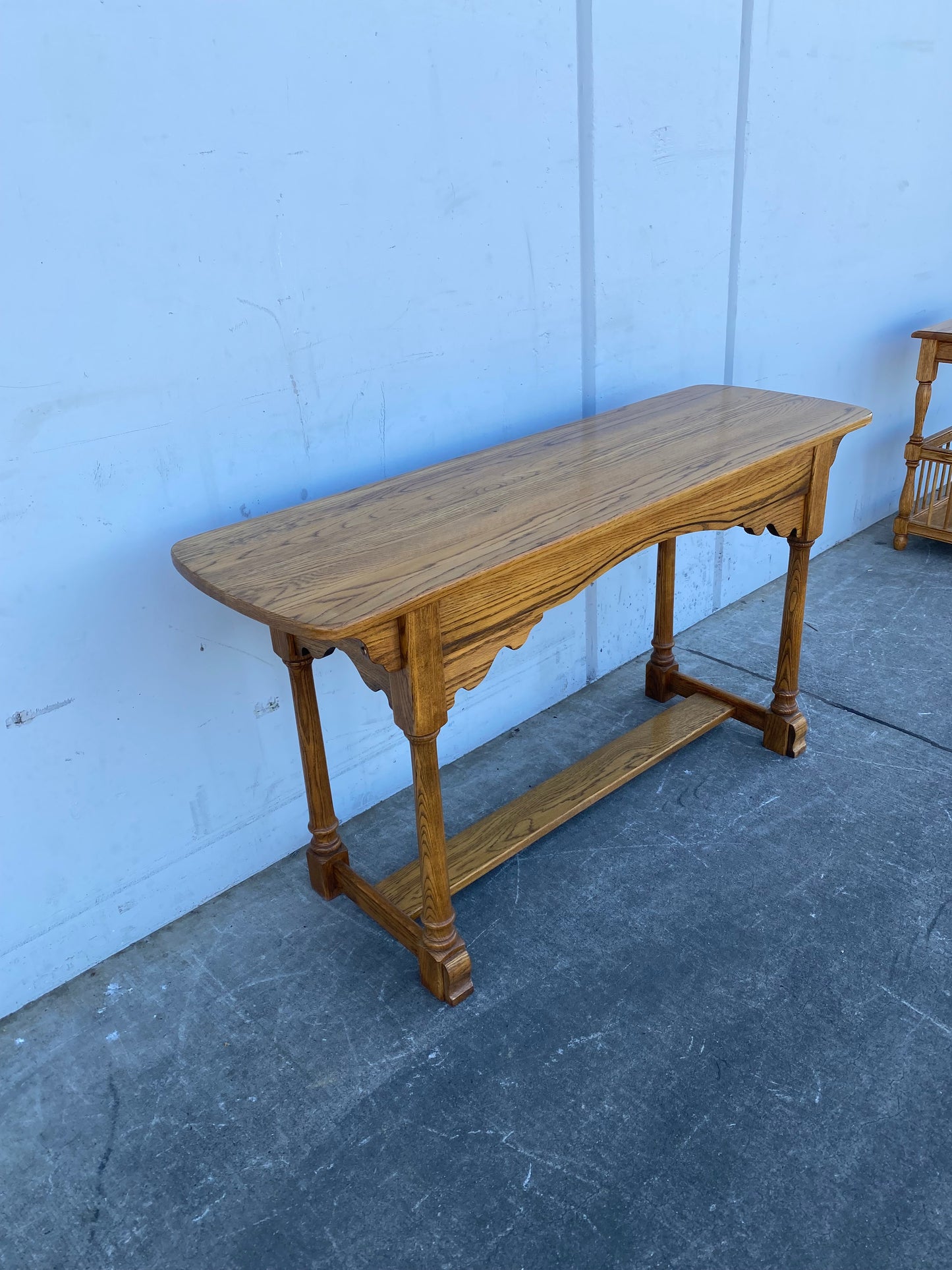 Console/hallway/ sofa table light wood oak