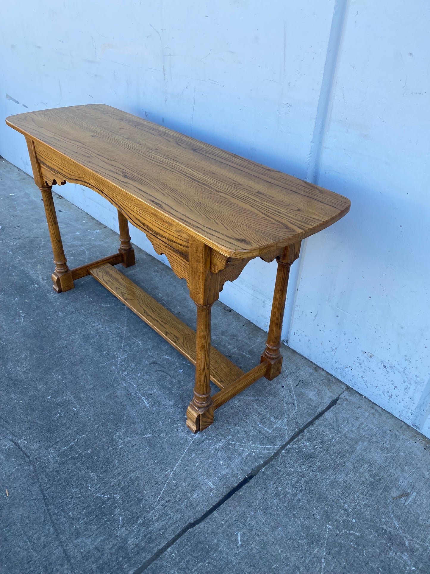 Console/hallway/ sofa table light wood oak